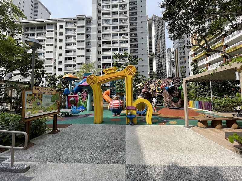 Alice in Wonderland playground