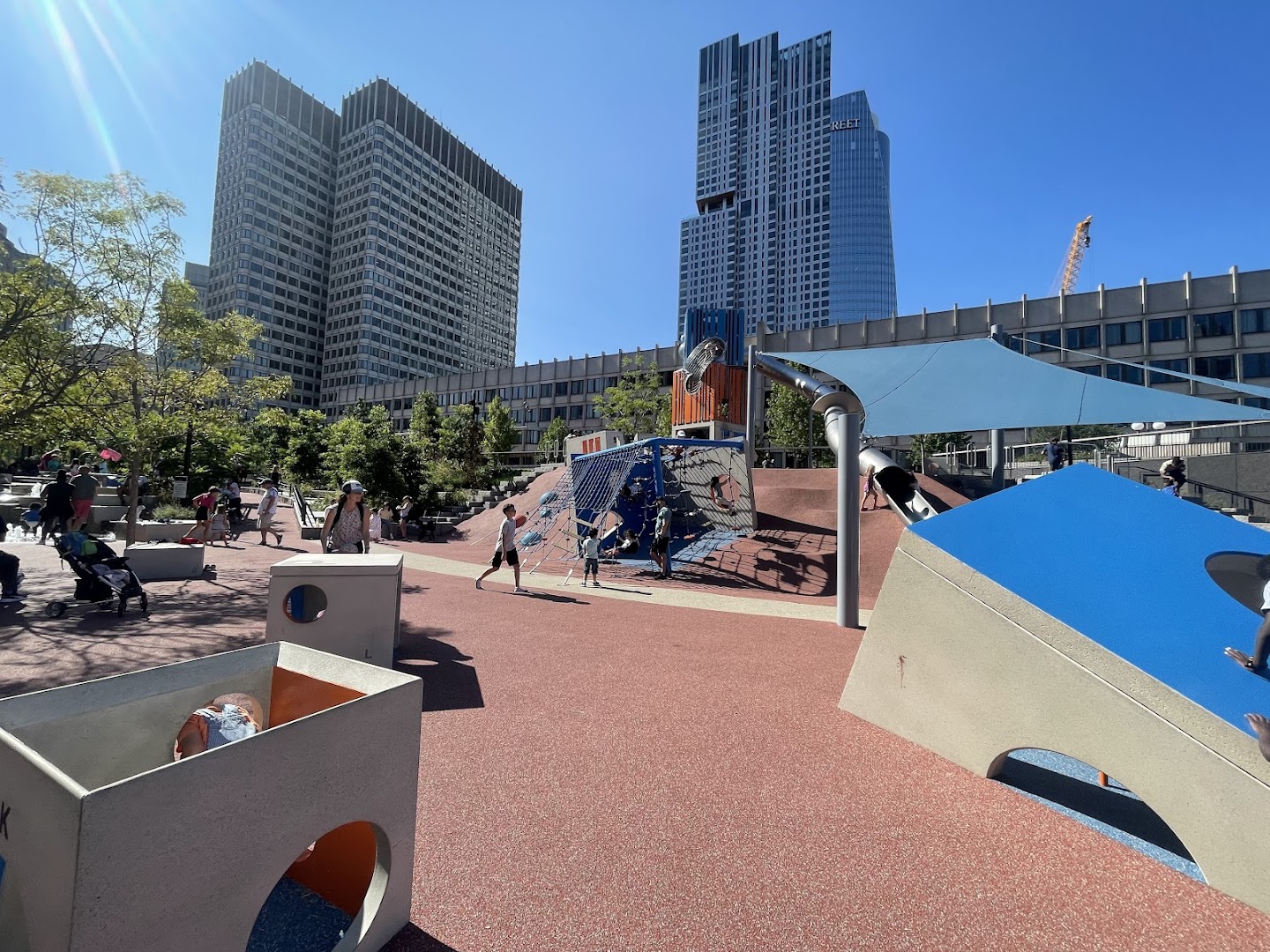 Boston City Hall Plaza Playground