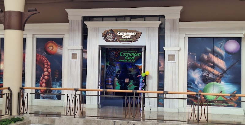 Cutthroat Cove Blacklight mini-golf