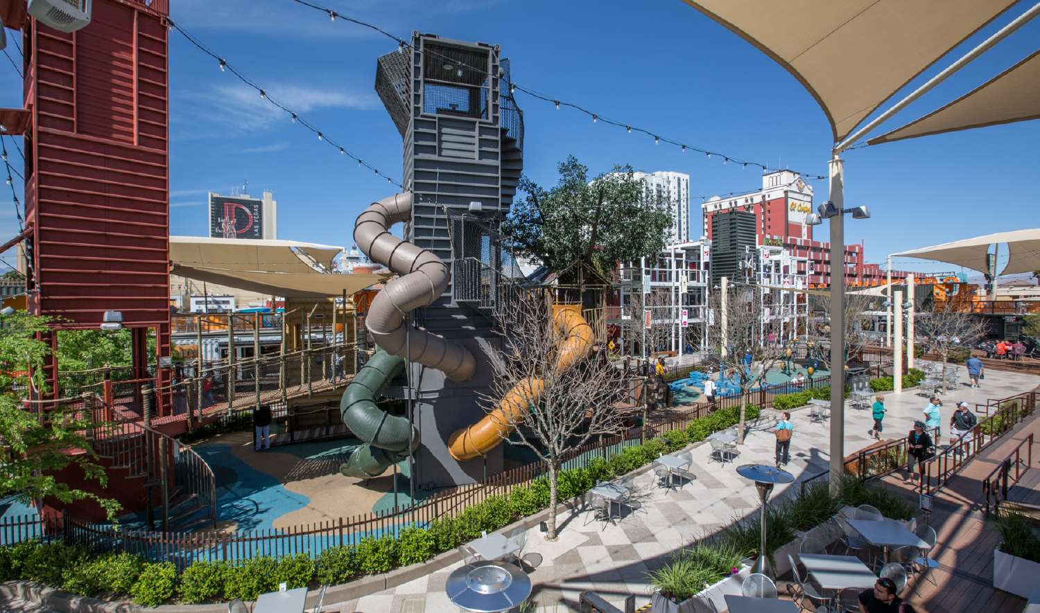 Downtown Container Park playground