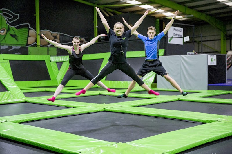 Flip Out Trampoline Arena