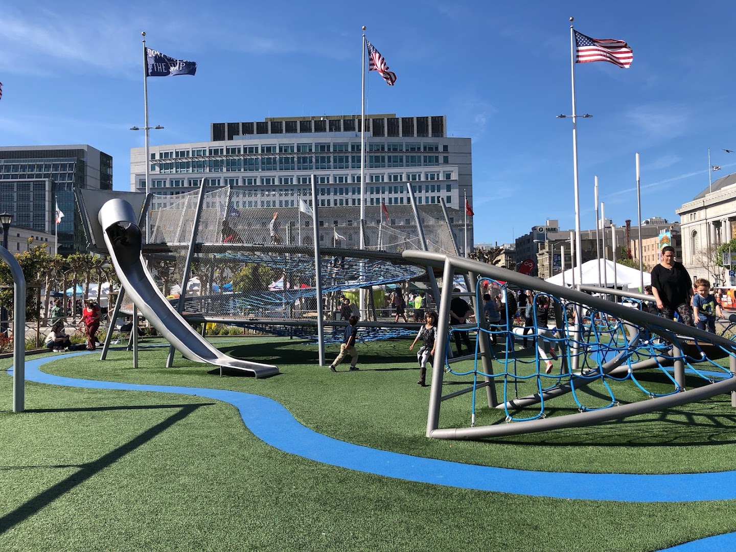 Helen Diller Civic Center Playground photo 3