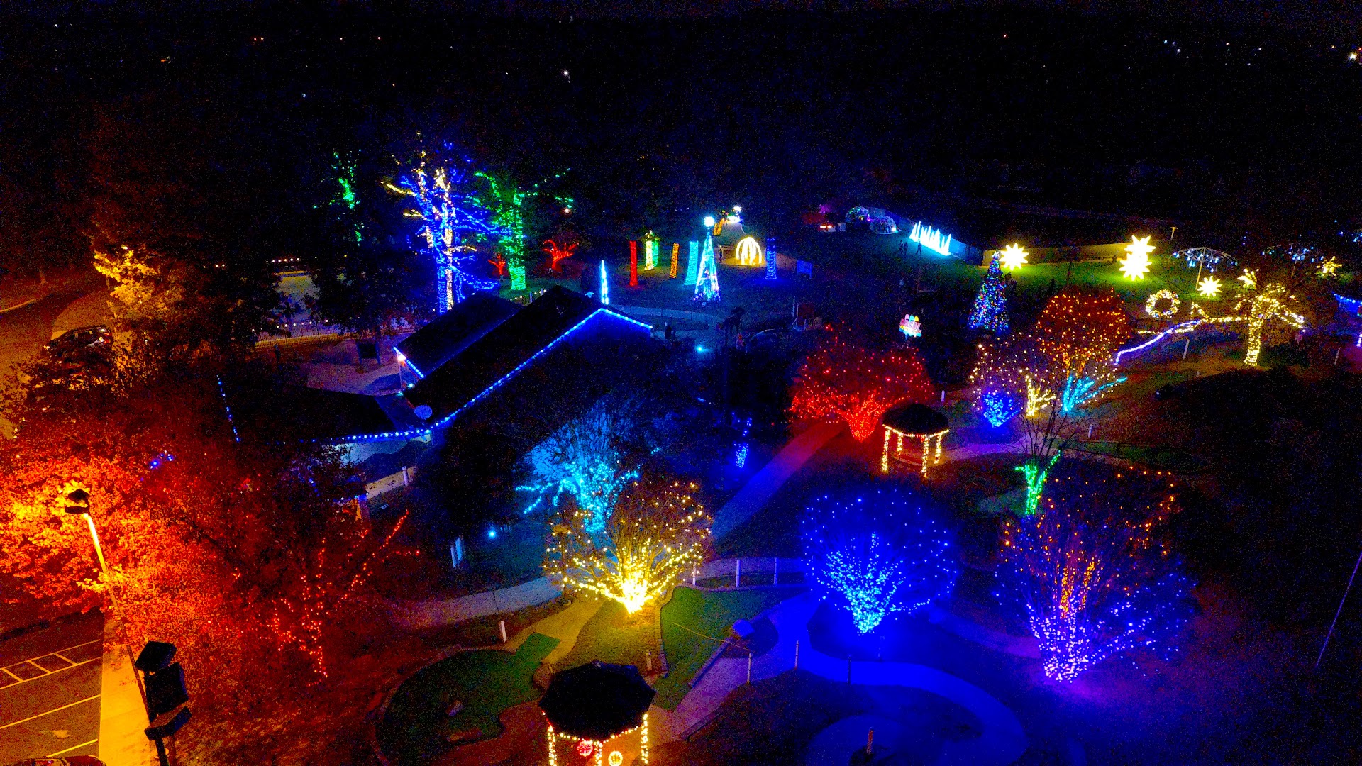 Ice & Lights: The Winter Village at Cameron Run