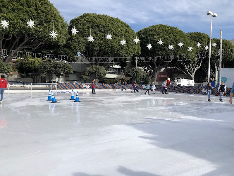Ice at Santa Monica