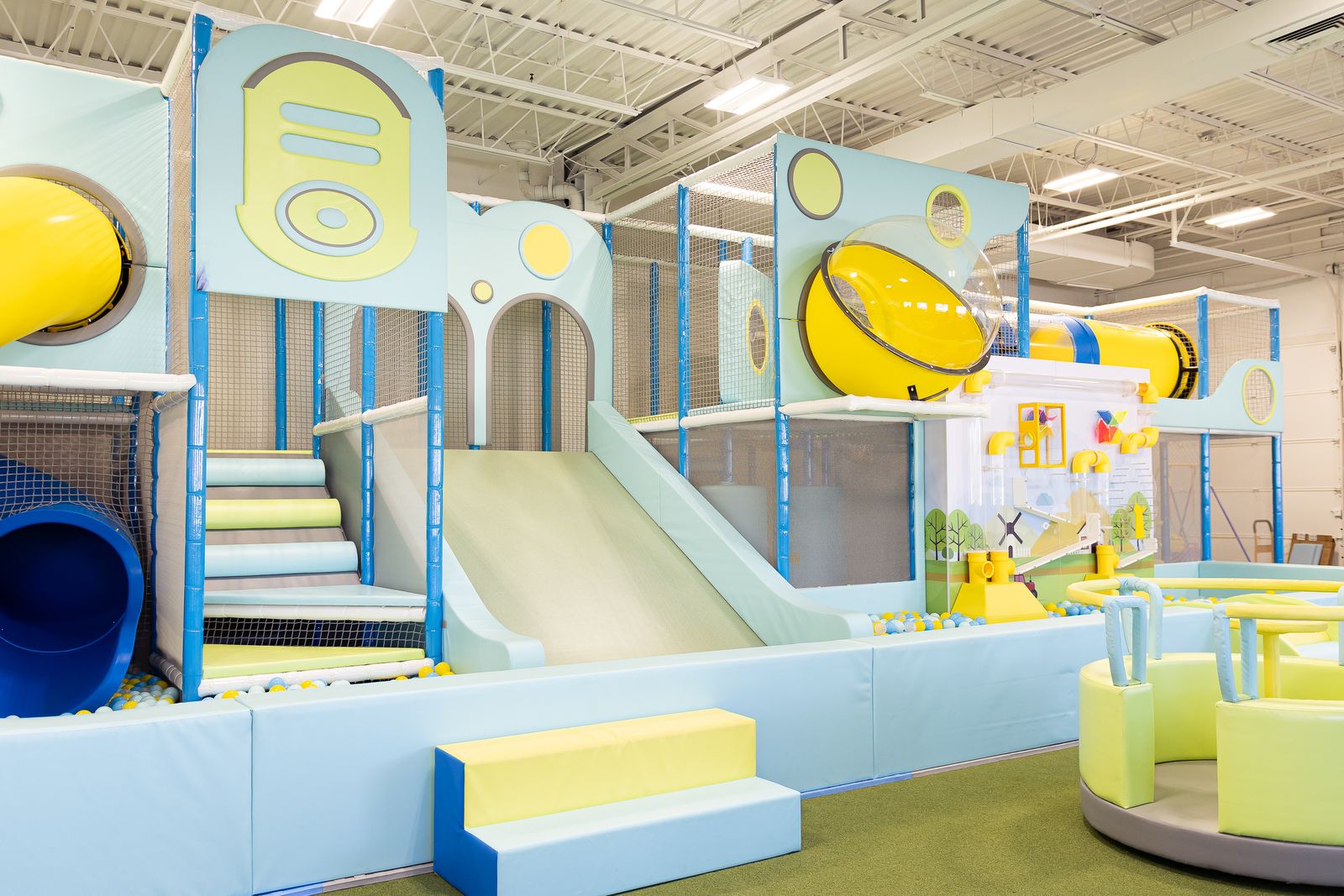 Joyville Indoor Playground Reservations required on weekends for open play
