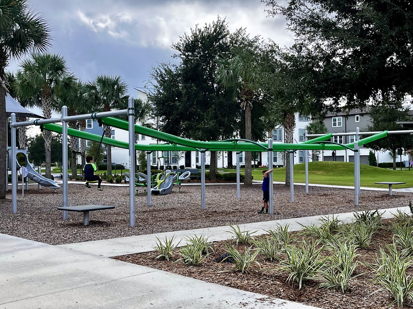Laureate Park Zipline Playground