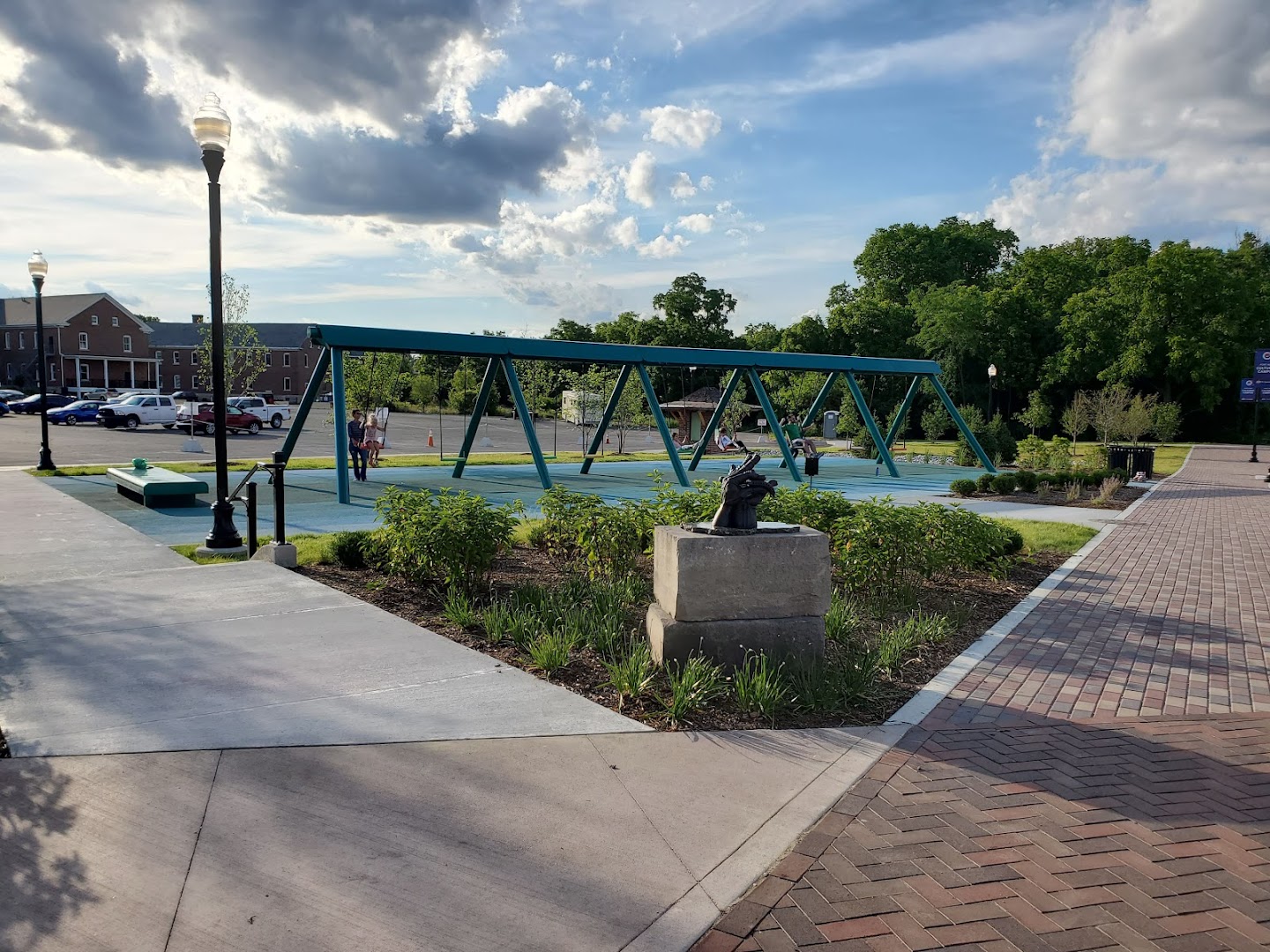 Musical Swings at Fort Ben Cultural Campus