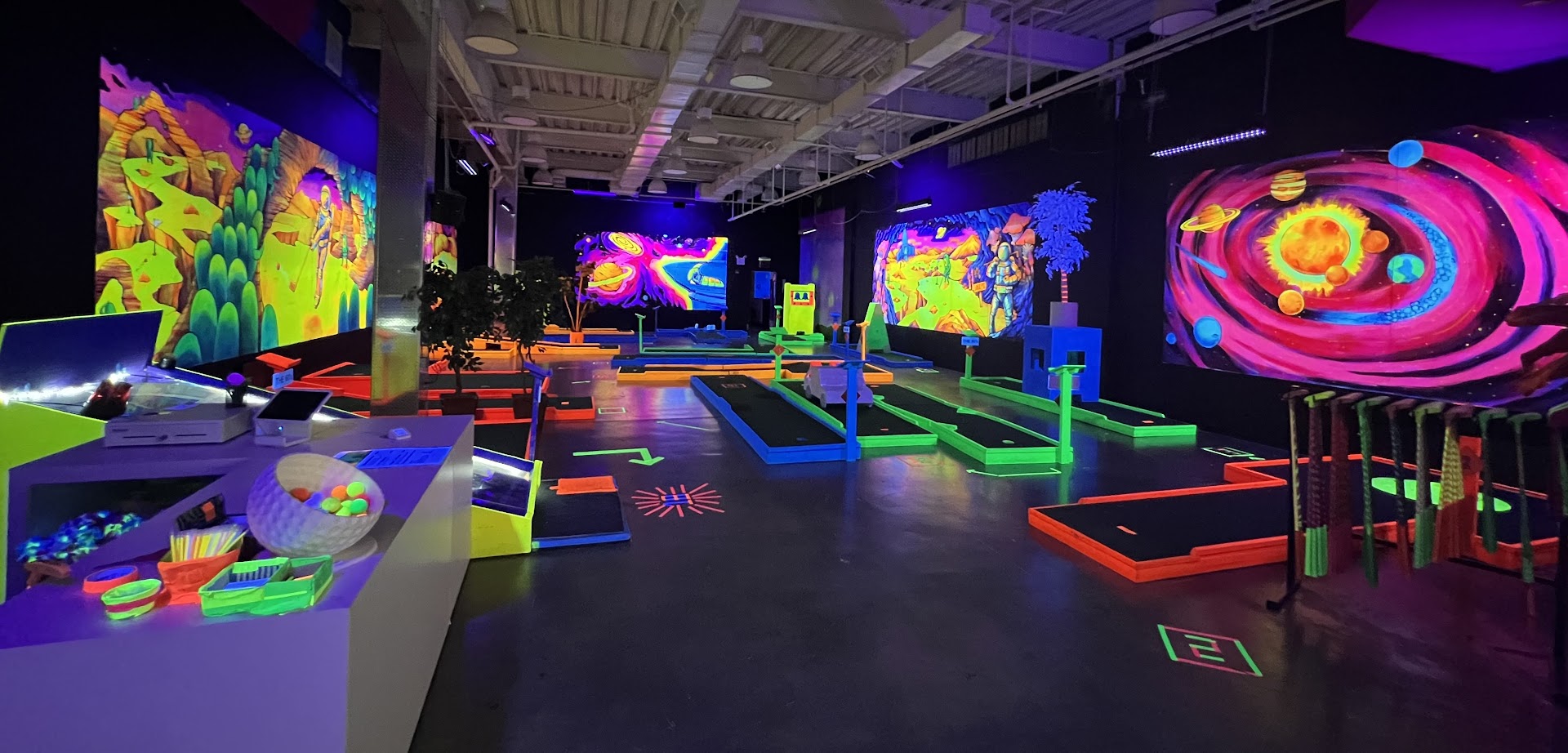 Planet X Mini Glow Golf
