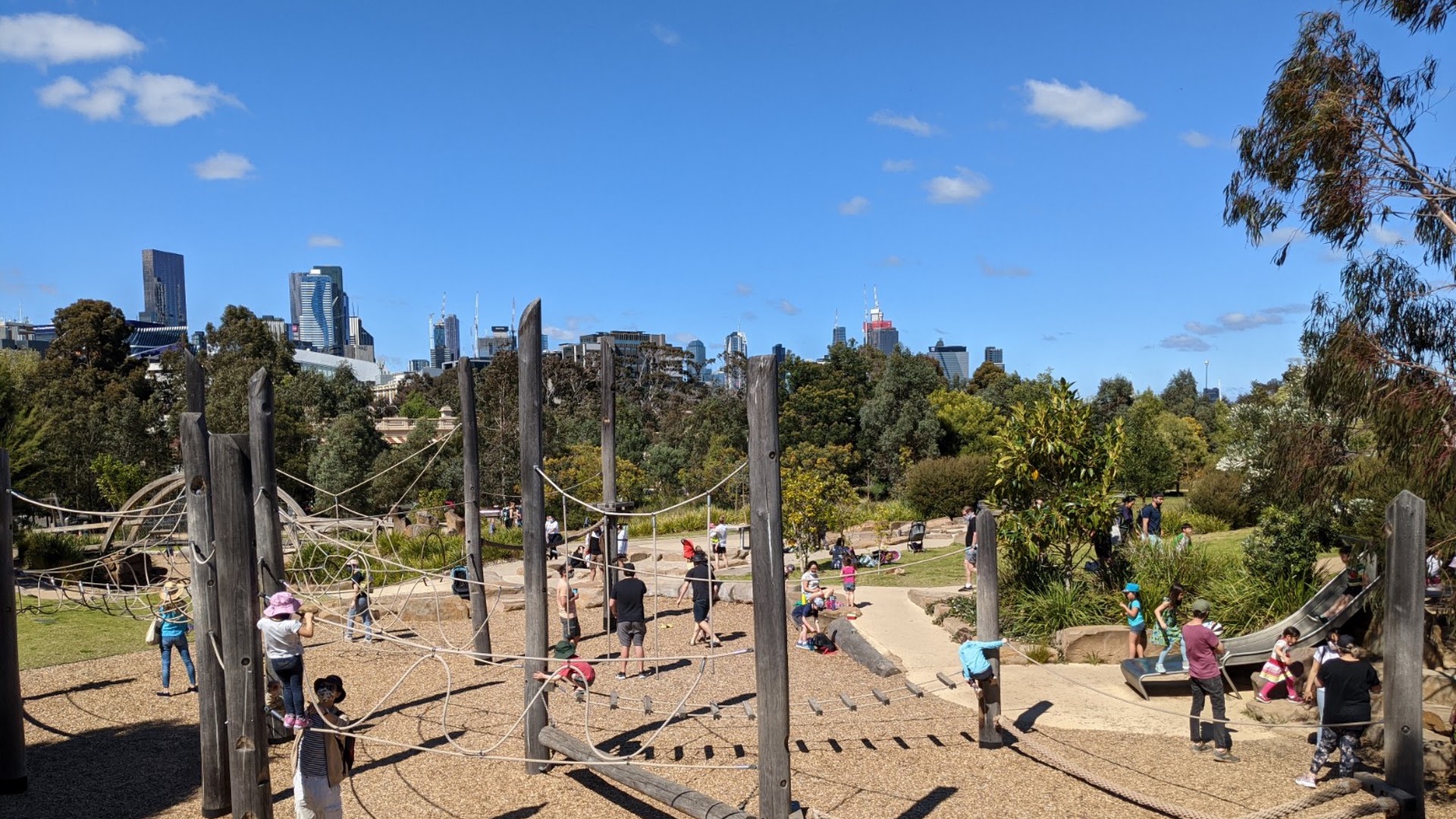 Royal Park Nature Play Playground