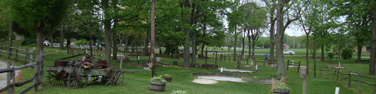 Rustic Driving Range and Mini Golf