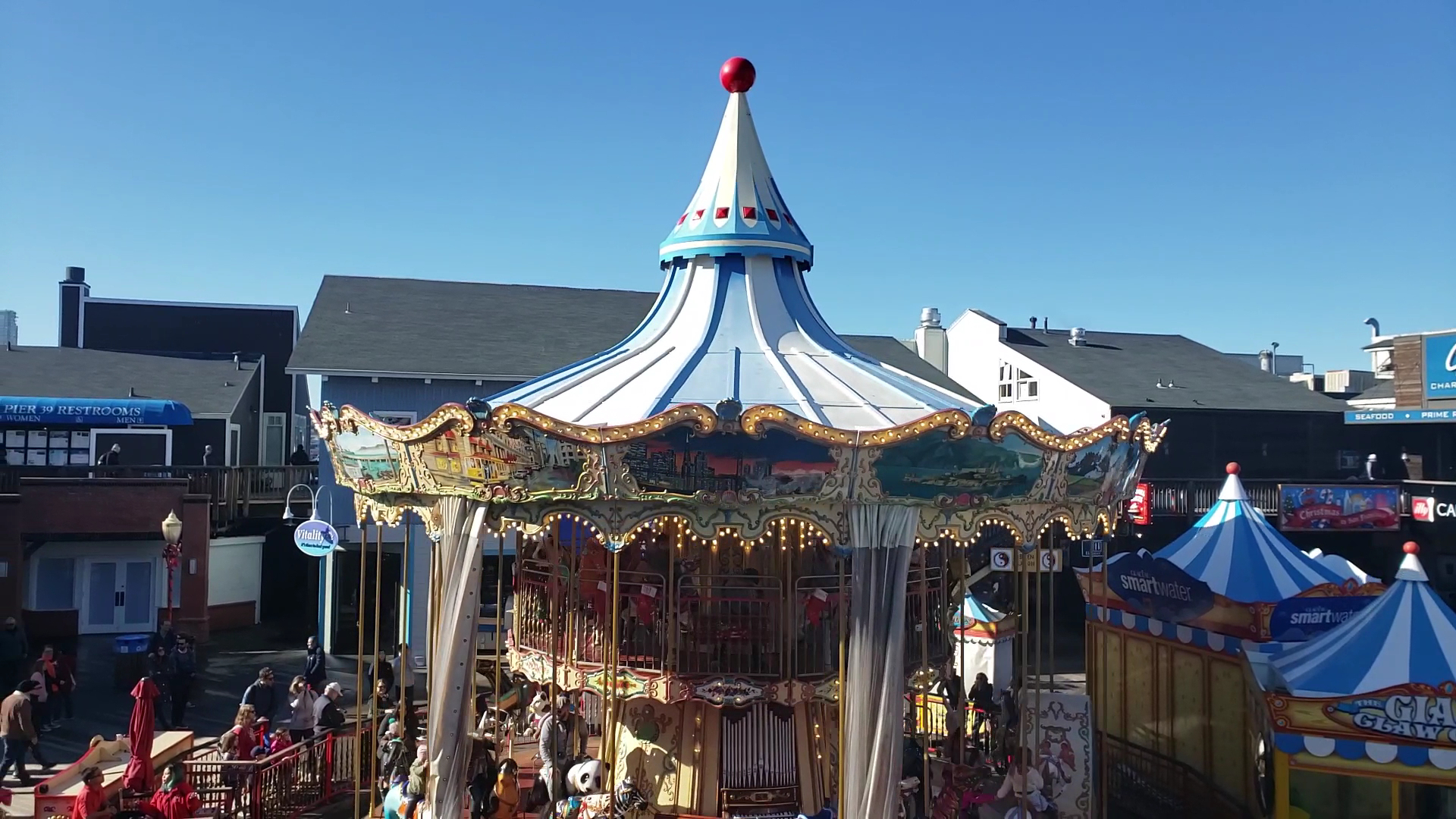 San Francisco Carousel & Bay Plunge at Pier 39