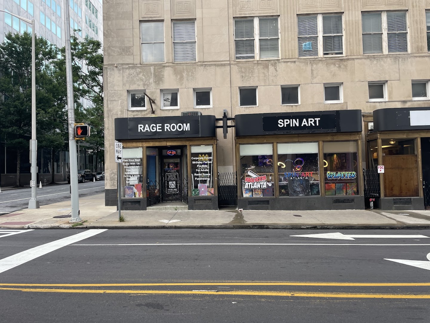 Spin Art Splatter Paint, Rage Room & Game Show (Atlanta)
