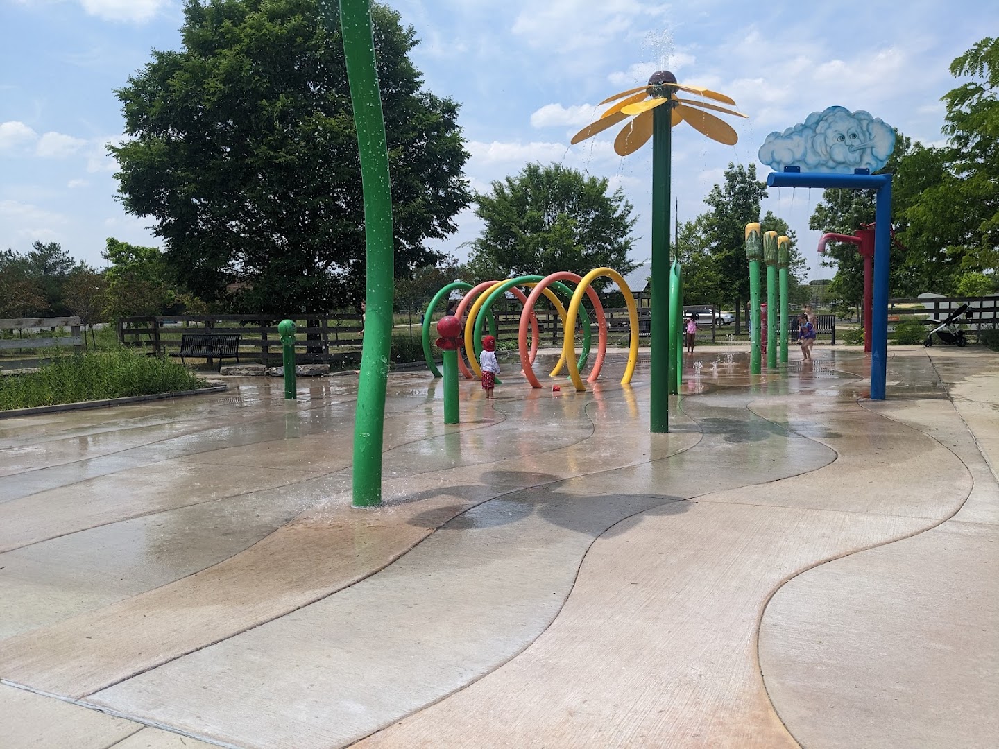 Splash Pad at Mulberry Fields photo 2