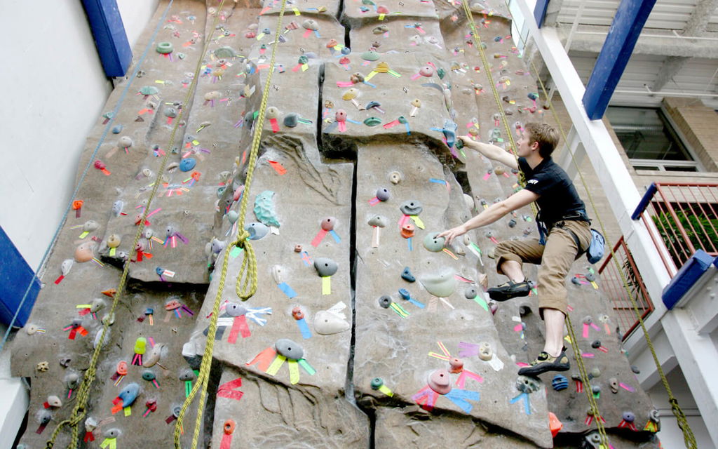 Photo of The Climbing Wall at LVAC in Illinois