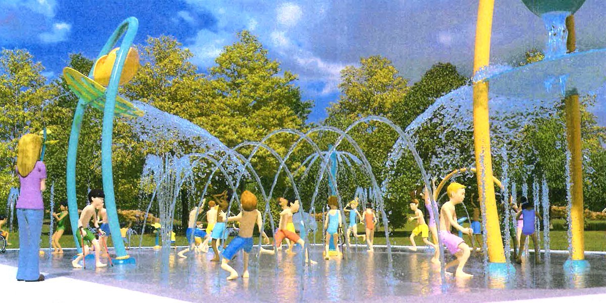 Veteranβs Park Splash Pad
