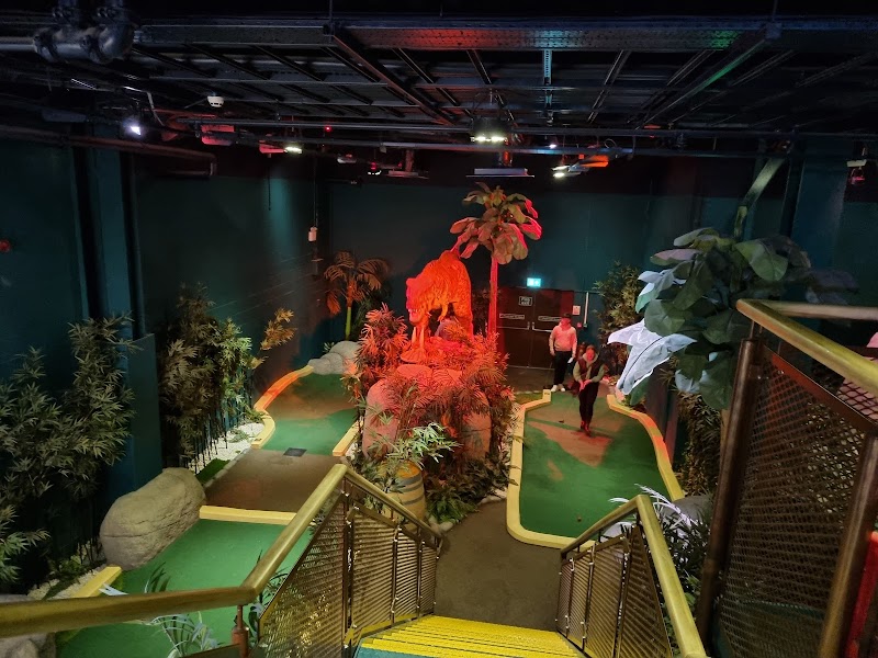 Volcano Falls Adventure Golf, Xscape Yorkshire