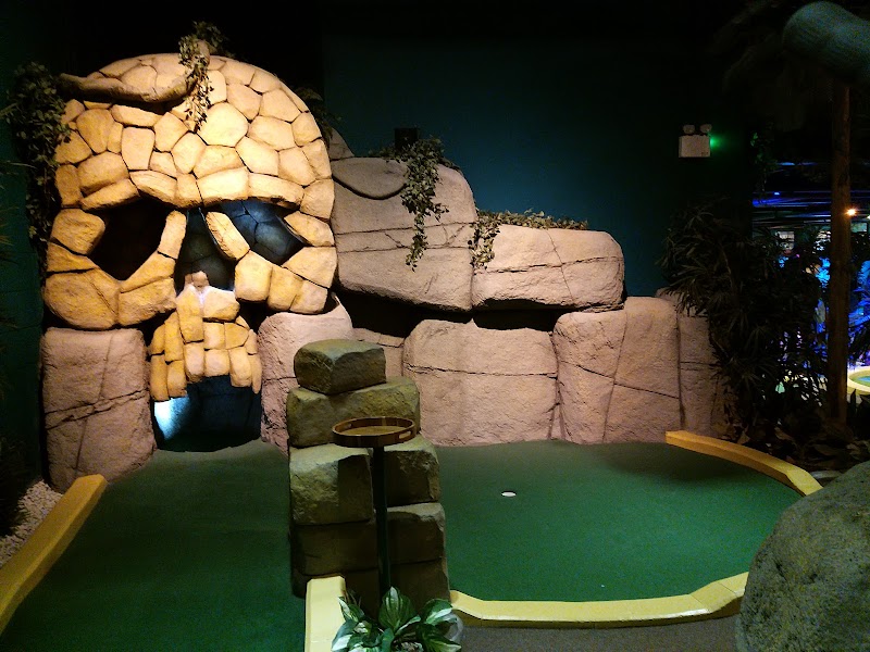 Volcano Falls Adventure Golf, Xscape Yorkshire photo 2