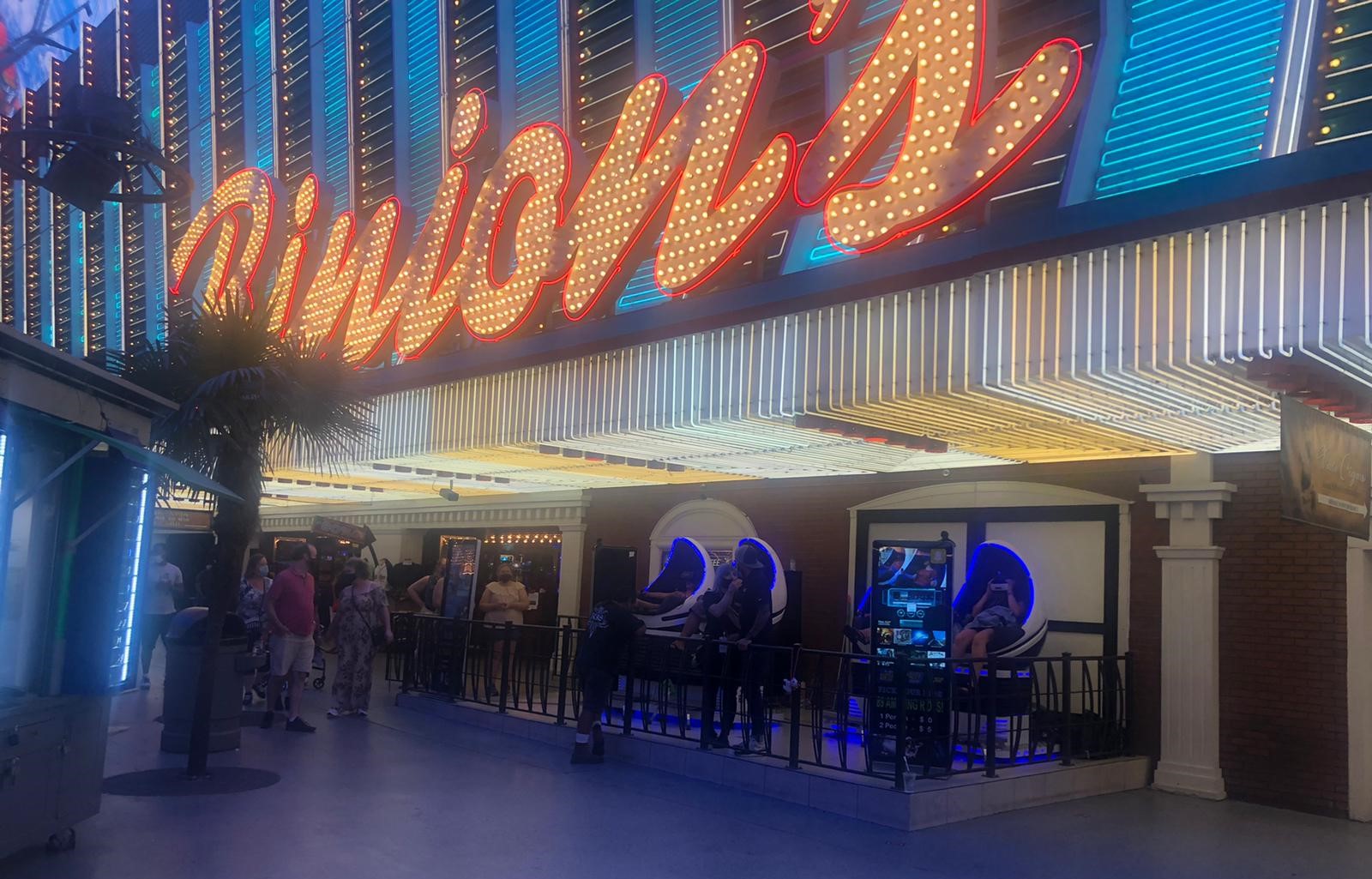 X World 360 - Fremont Street Experience - Virtual Reality Rides
