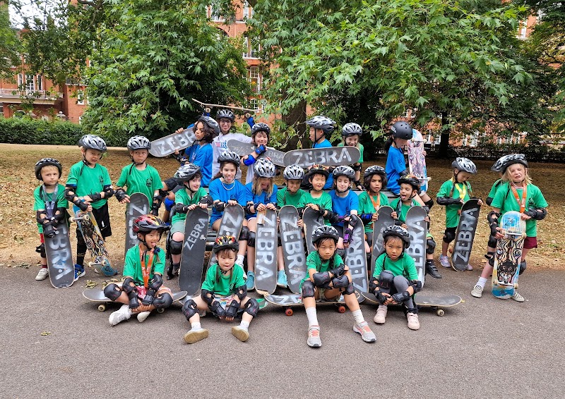 Zebra - Rollerblading and Skateboarding